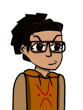 This is a drawing I made for my friend of them in a Boondocks-like art style