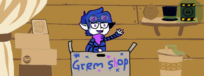 Some fanart of StupidButterfly's Grem