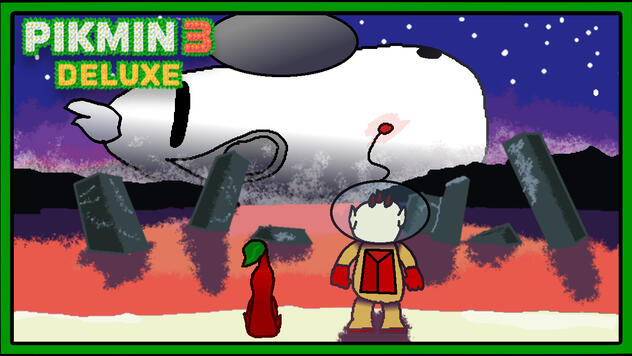 This was my first stream of Pikmin 3: Deluxe. The thumbnail is also a reference to the movie End of Evangelion.