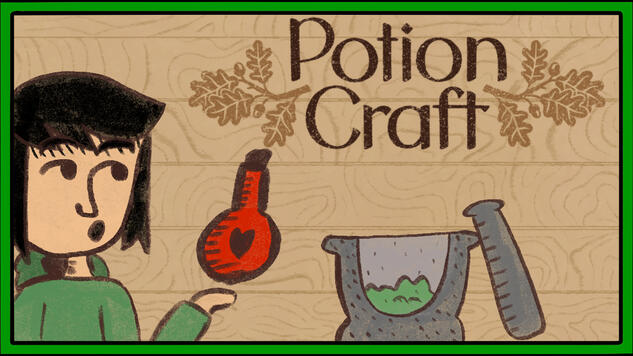 This was a thumbnail for the game Potion Craft