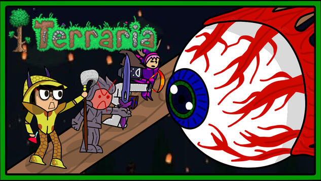 This is part 1 of the Terraria stream